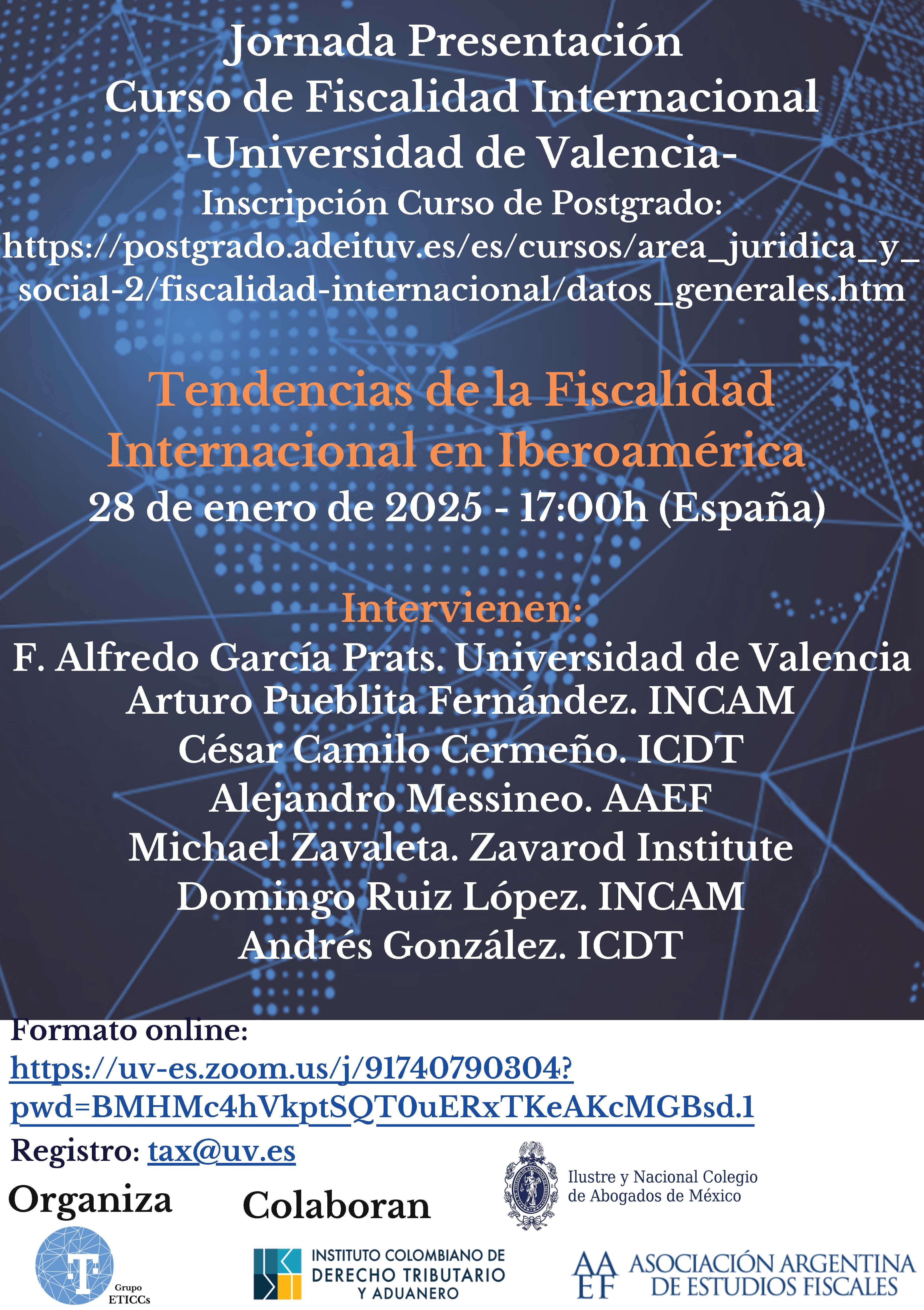 Cartel de la jornada