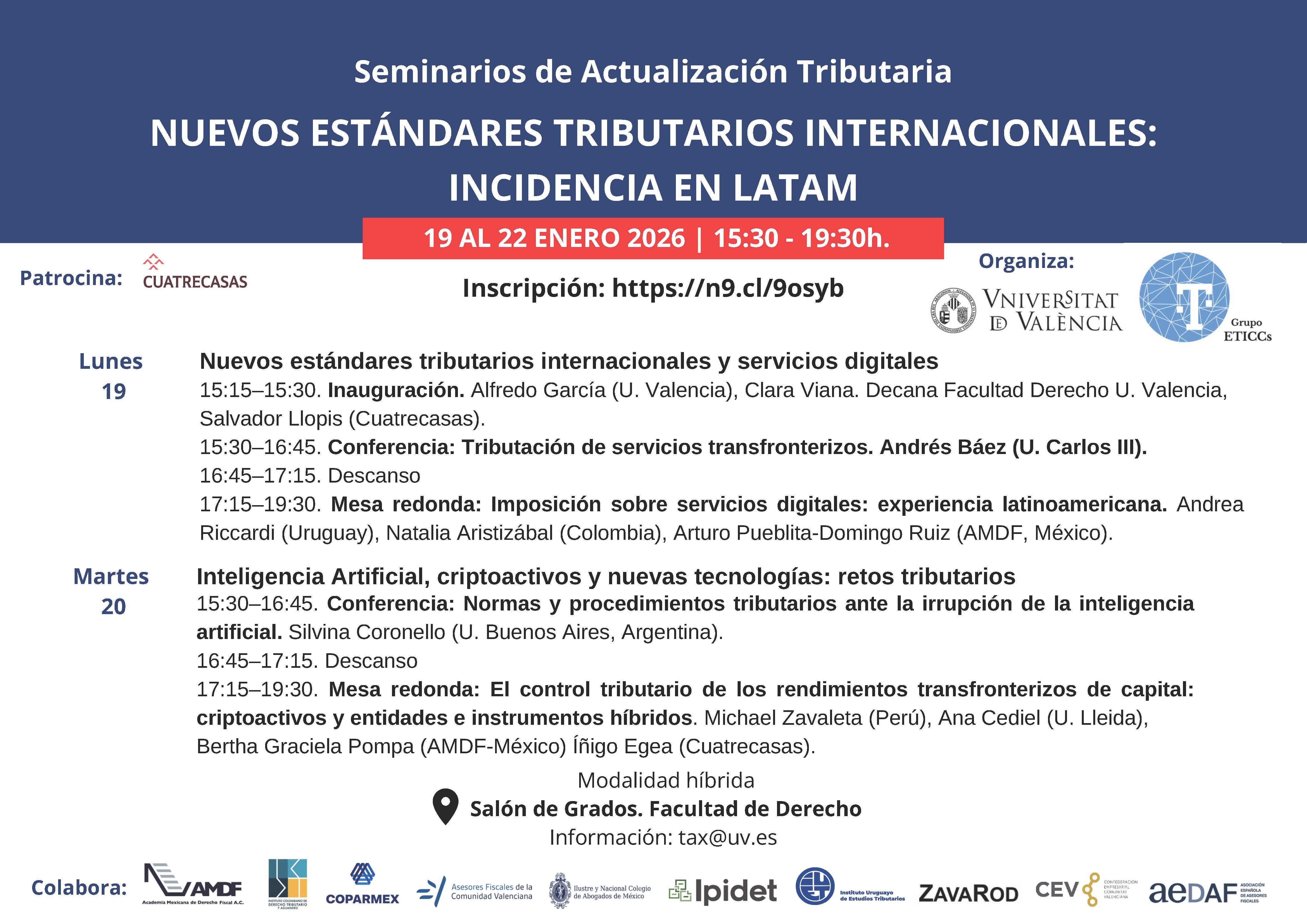 Cartel del seminario