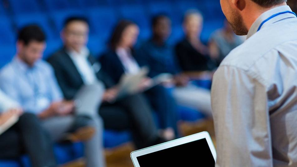 People attending an event