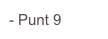 - Punt 9