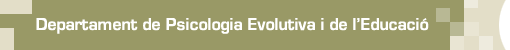 Logo Departamento Psicologa Evolutiva y de la Educacin