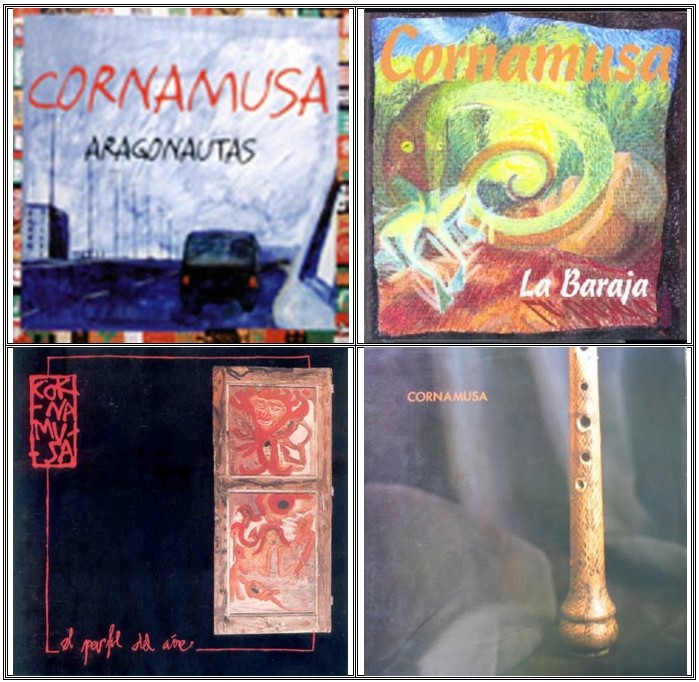 Álbunes musicales de Cornamusa