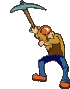 Cuidado con el pico. Y con el picador.