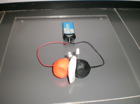 Circuitos eléctricos con plastilina