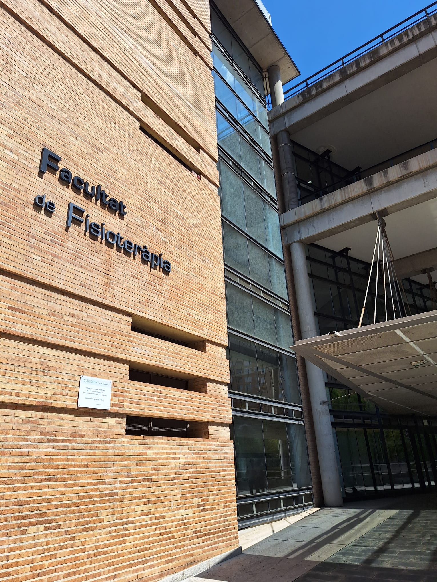 Facultat de Fisioteràpia