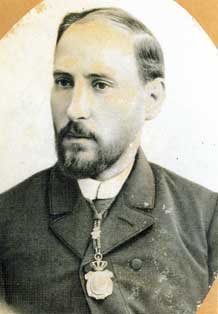 Retrato de Cajal. Fotografa de J. Derrey