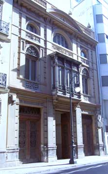 Casa del Prof. Candela, donde se realizaron las vacunaciones en Valencia