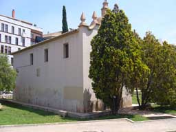Ermita de Santa Lucía. Estaba adosada a las edificaciones del Hospital General de Valencia
