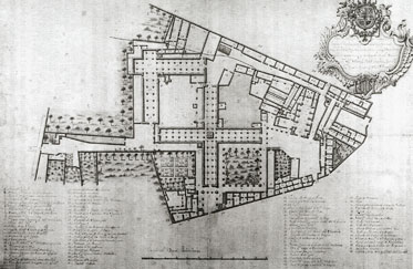 Plano del Hospital general, de Valencia (1749)