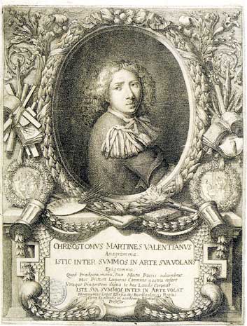 Autorretrato del grabador y anatomista Crisstomo Martnez (Valencia 1638-Flandes ca. 1694)