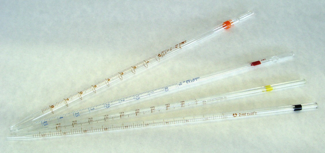 pipetas graduadas