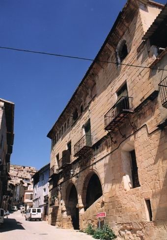 La Fresneda. Casa de la Encomienda.