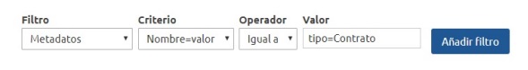 Advanced search box