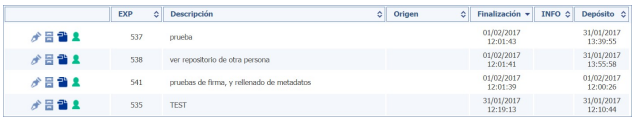 Captura informació de documents finalitzats