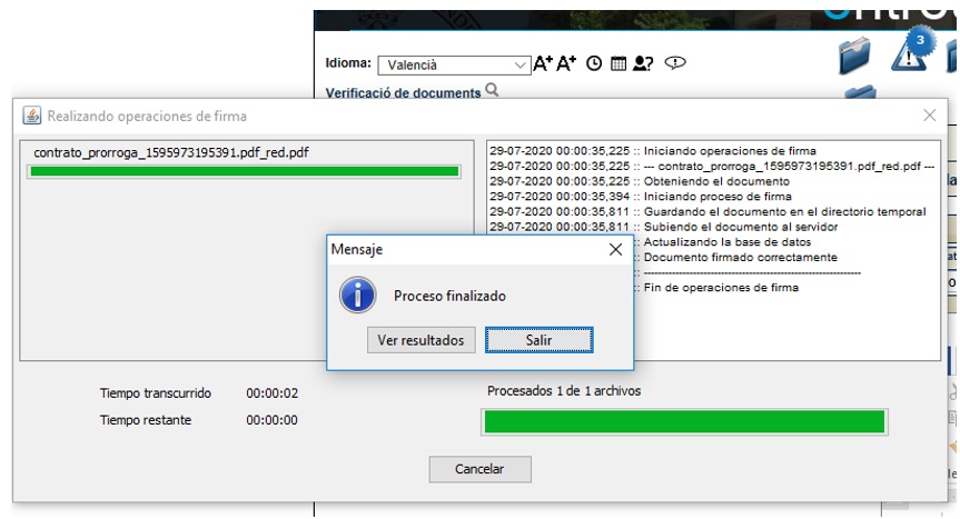 Snapshot in EDGE process finalized