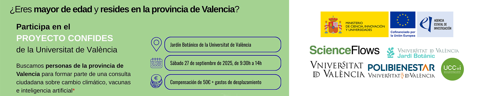Inscríbete y participa. 