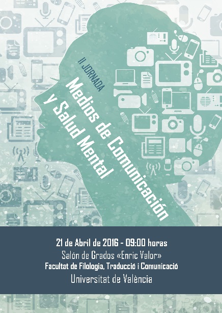 Cartell de la II Jornada de Medios de Comunicación y Salud Mental