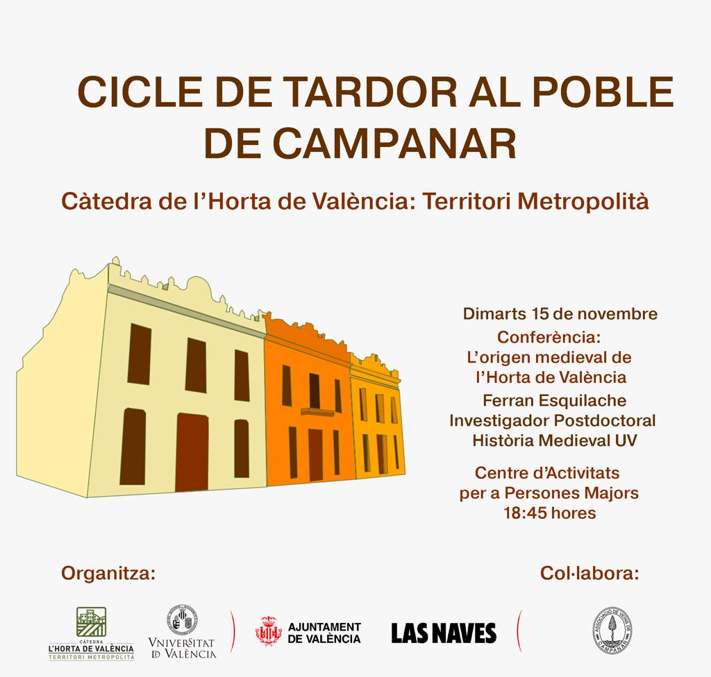 cartell. I·lustració de vivendes de Campanar