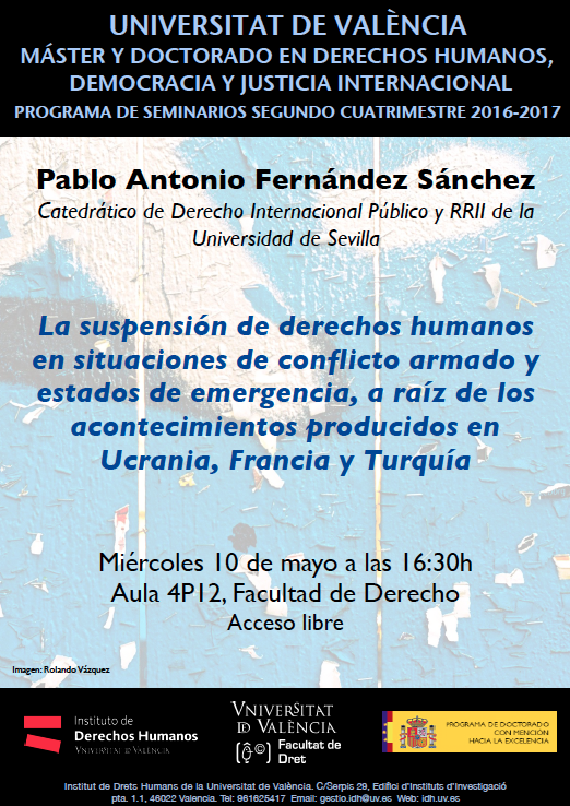 Cartell Pablo Antonio Fernández