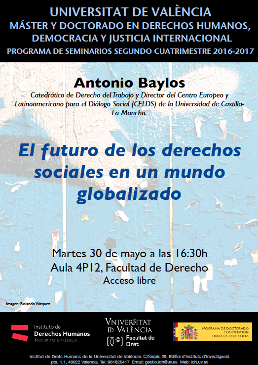 Antonio Baylos cartell