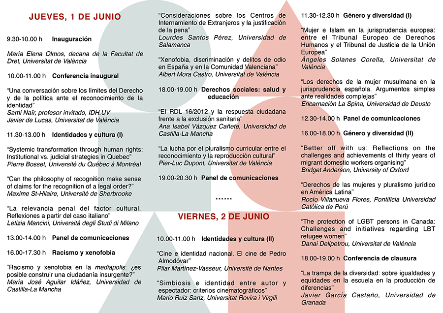 Tríptico 2 del programa