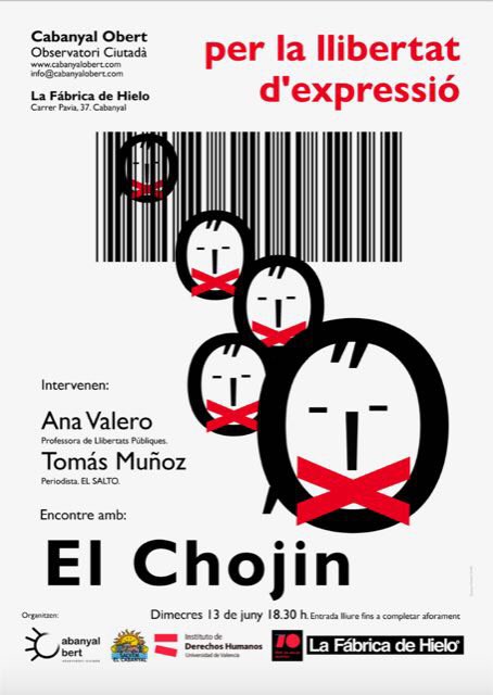 Cartel por la libertad de expresión