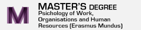 Master's Degree in Psychology of Work, Organisations and Human Resources (Erasmus Mundus)