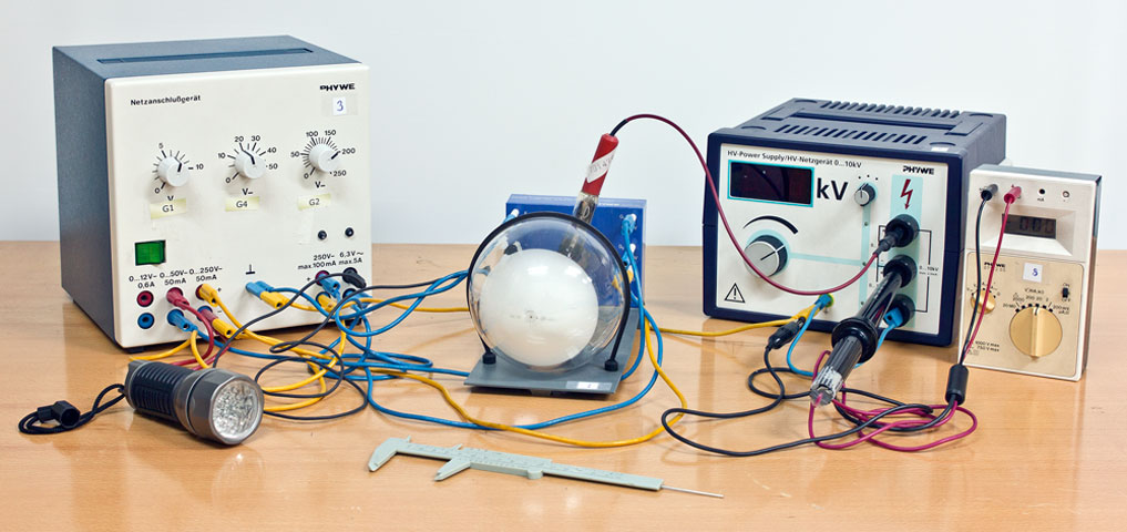 Imagen del montaje del laboratorio
