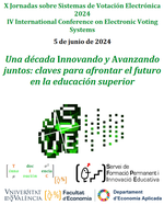 TEACH4ALL en las X Jornadas de Sistemas de Votación Electrónica (JSVE) & IV International Conference on Electronic Voting Systems (ICEVS)