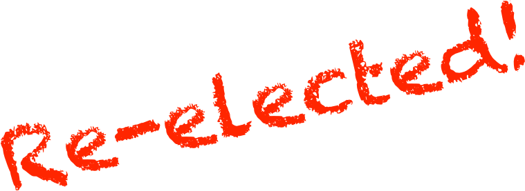 Re-elected!
