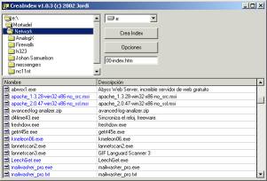 CreaIndex Screenshot