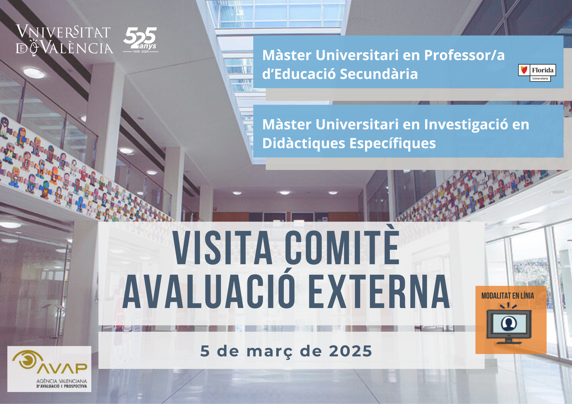 Visita Comitè Avaluació Externa