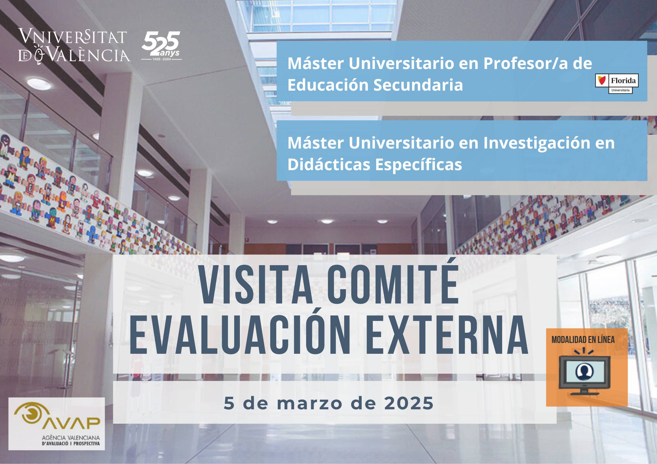 Visita Comitè Avaluació Externa