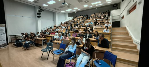 La Sala Palmireno durante la Conferencia inaugural del curso 2026/27