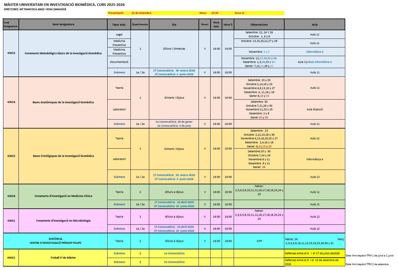 Calendari