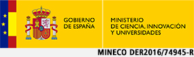 This opens a new window Ministerio de Economía, Industria y Competitividad MINECO DER 2016-74945-R