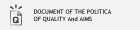 This opens a new window Document of the politics of quality and aims