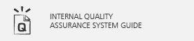 This opens a new window Internal Guarantee System of Quality Handbook