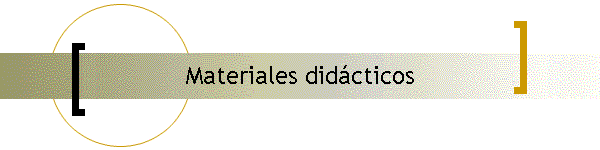 Materiales did�cticos
