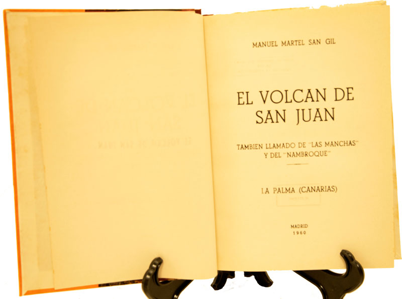 Llibre "El volcán de San Juan"