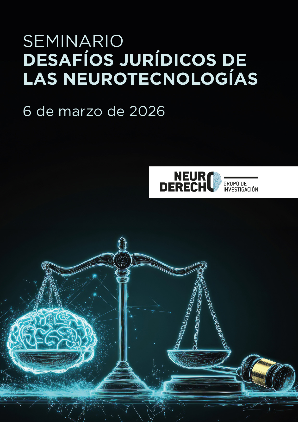 Convocatoria para el Seminario "Desafíos jurídicos de las neurotecnologías"