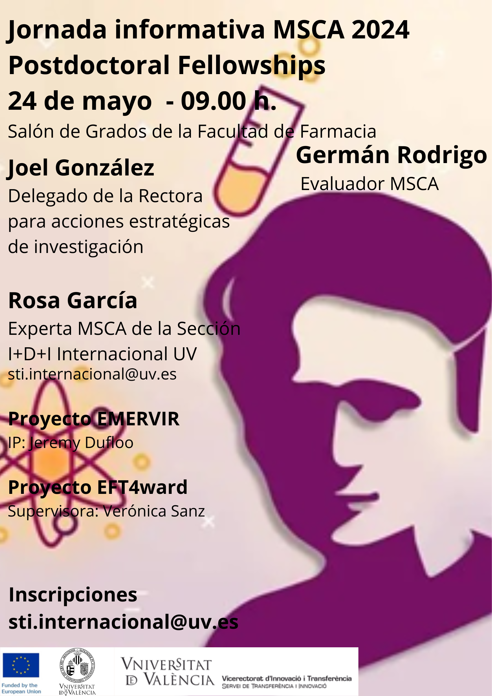 Jornada_MSCA_PF_2024_Farmacia_Universitat_de_Valencia