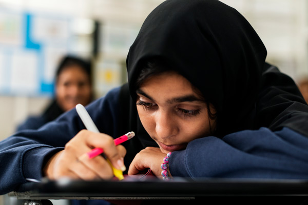Xiqueta estudiant