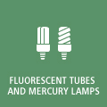 Botón enlace a tubos fluorescentes y lámparas de mercurio