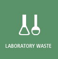 Botón enlace a residuos de laboratorio