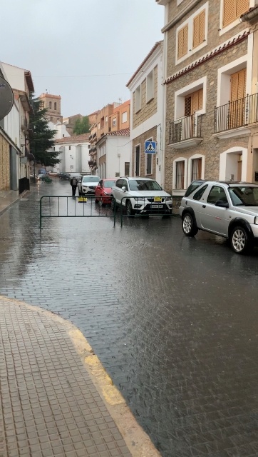 Chubascos tormentosos