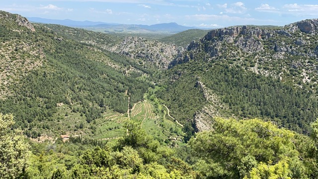 Vista hacia el llano de El Toro