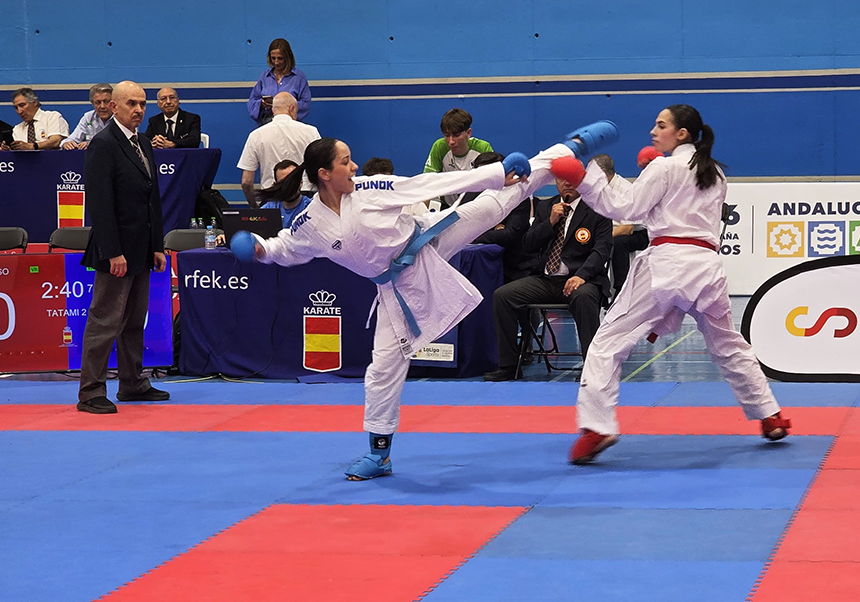 competició de kumite femení