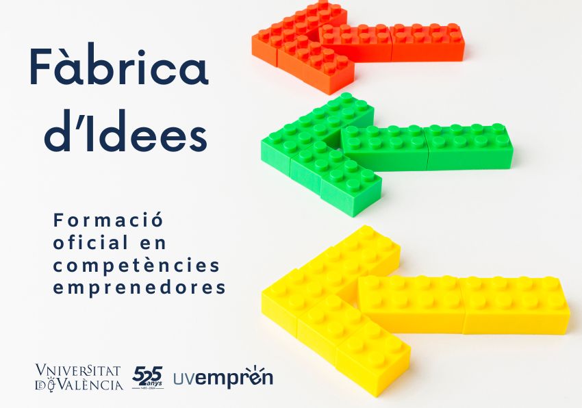 Cartel informativo formación Fábrica de Ideas