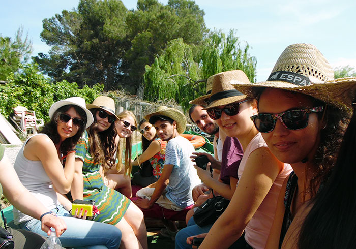 La 5ª edición de Erasmus en el territorio arranca con la visita a la Albufera de Valencia